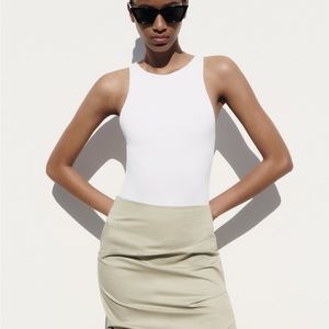 Zara halter neck bodysuit